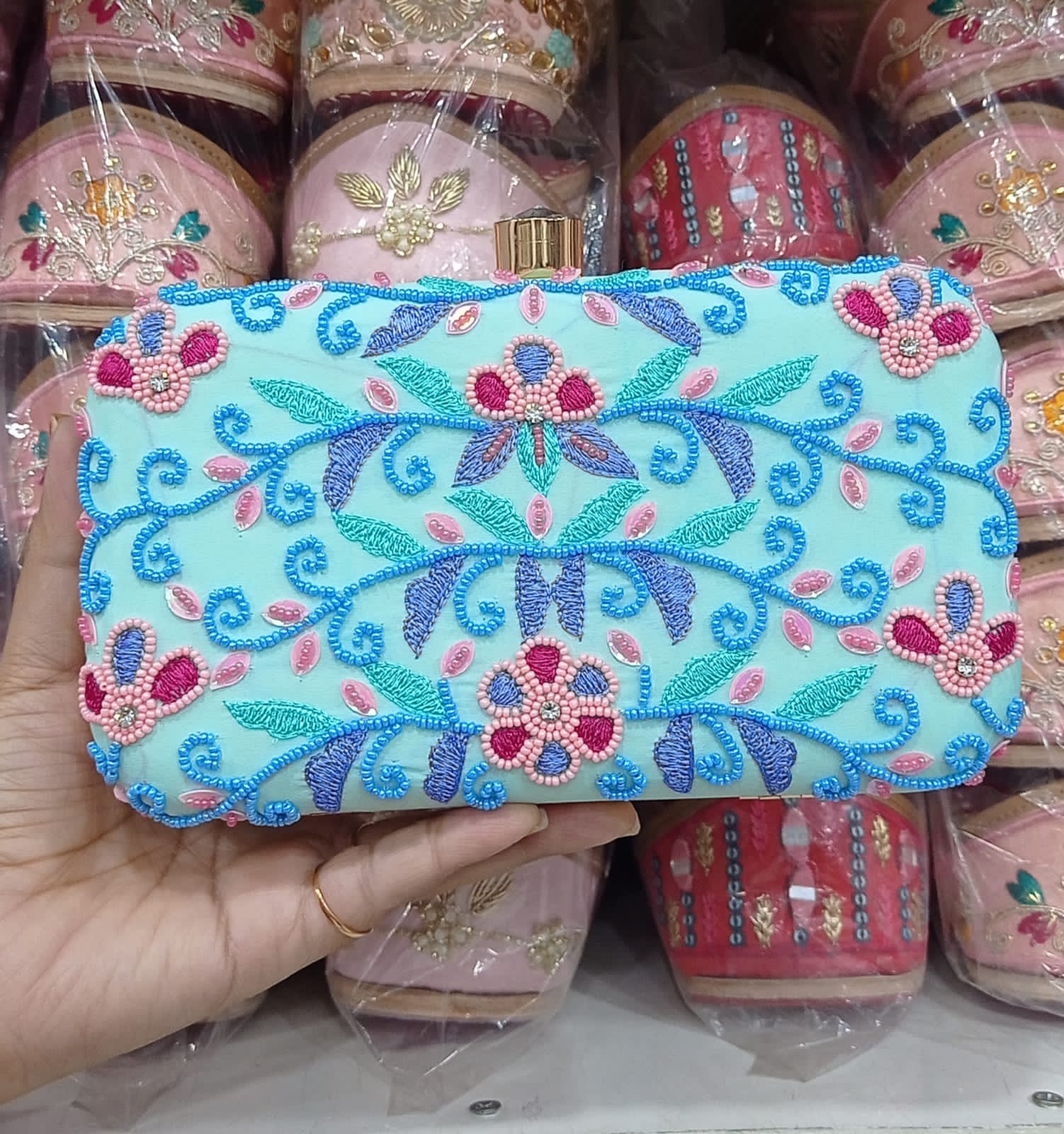 Women Embellished Clutch Fancy Stylish Collection